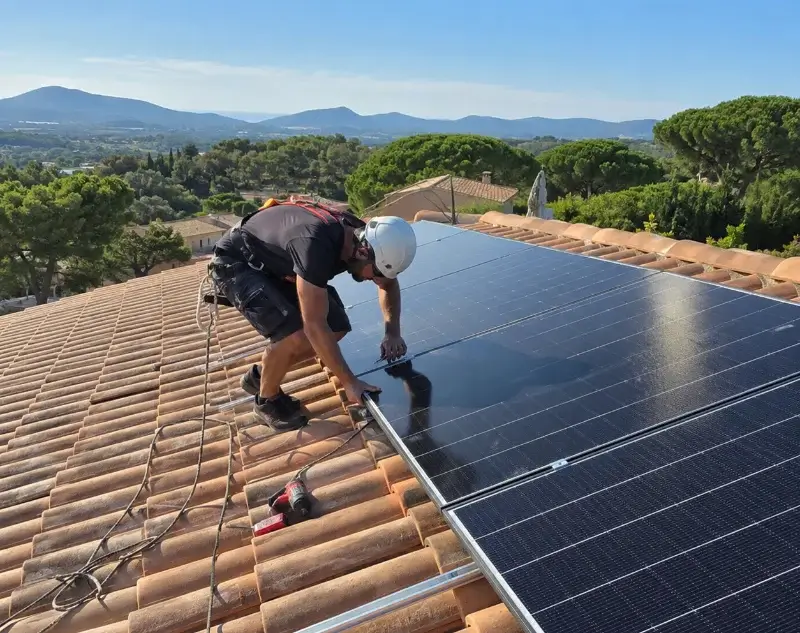 Installateur panneaux solaires Blasimon — pose photovoltaïque sur toiture